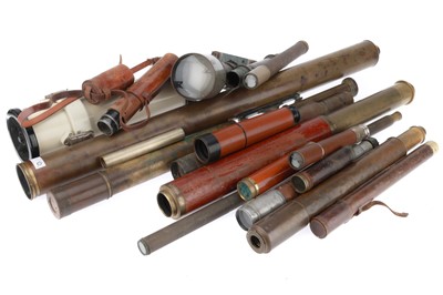 Lot 477 - A Collection of Old Telescopes for Restoration