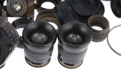 Lot 476 - A Large Collection of Binocular Eyepiece Shades