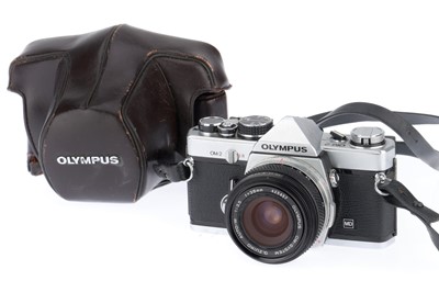 Lot 112 - An Olympus OM-2 MD SLR Camera