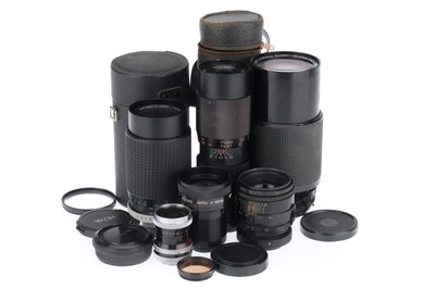 Lot 228 - A Selection of Camera Lenses