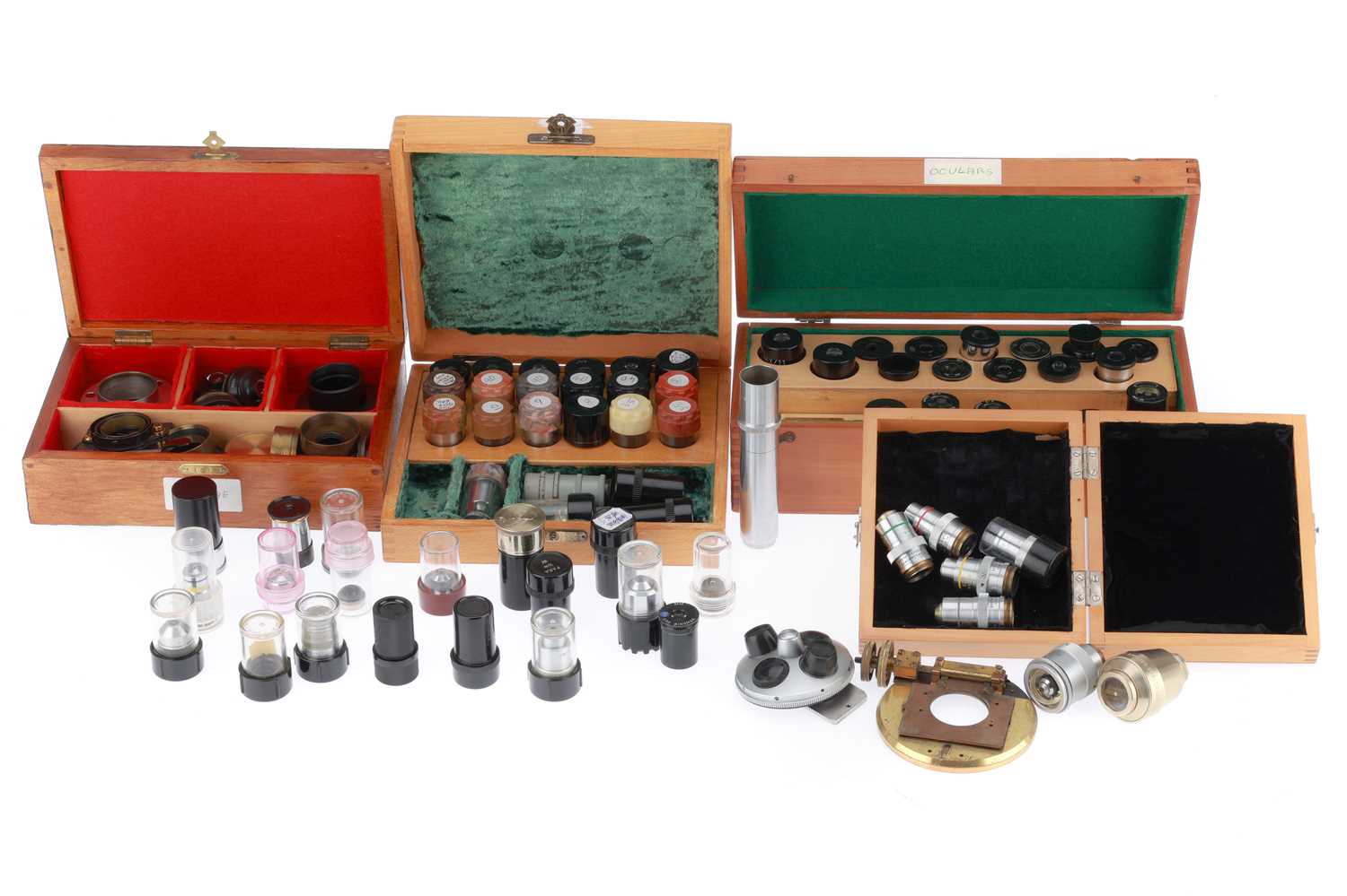 Lot 461 - Large Collection of Modern Microscope