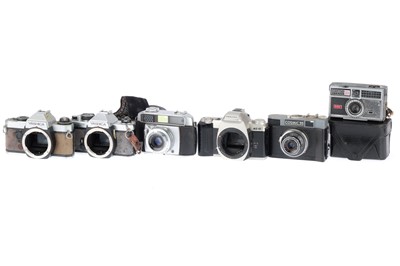 Lot 164 - A Group of Film Cameras