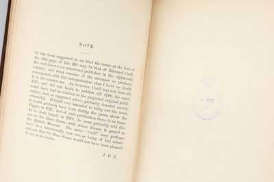 Lot 526 - John Howard, F.R.S, An Account of the Principal Lazarettos in Europe