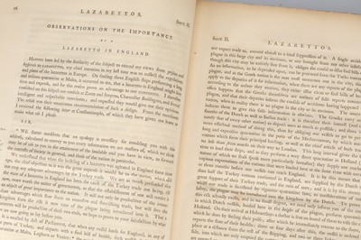 Lot 526 - John Howard, F.R.S, An Account of the Principal Lazarettos in Europe