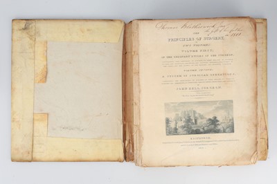 Lot 451 - John Bell, The Principles of Surgery, 1801