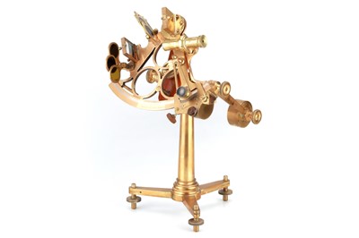 Lot 279 - English Sextant with Stand