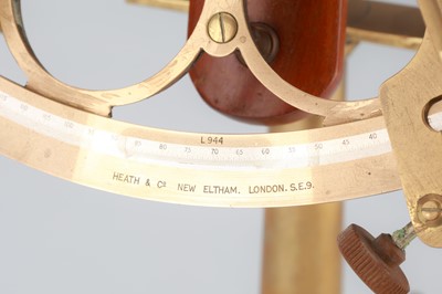 Lot 279 - English Sextant with Stand