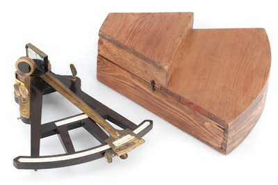 Lot 281 - 19th Century German Octant by Kosbu, Hamburg