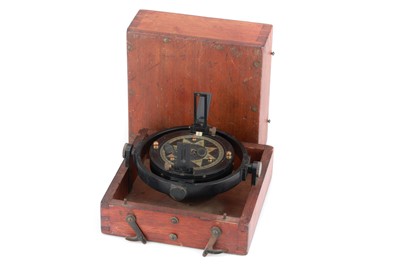 Lot 282 - Ships Bearing Plate Compass