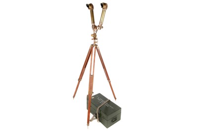 Lot 309 - WW2 MK1 Stereoscopic Telescope, Donkeys’ Ears