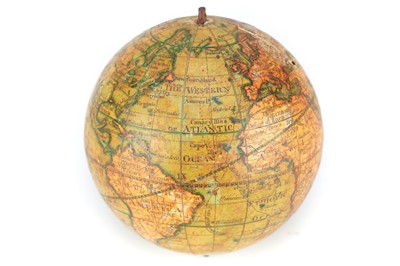 Lot 314 - 3-inch Pocket Globe In Fish Skin Case, R. B. Bate, 1818