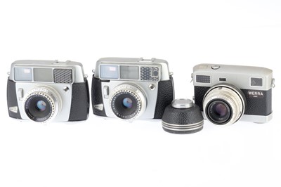 Lot 65 - A Group of German Compact Rangefinder Cameras