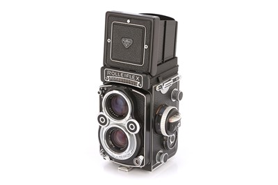 Lot 401 - A Rollei Rolleiflex 3.5F (K4E) TLR Camera