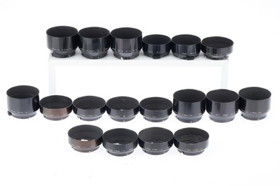 Lot 353 - A Selection of Nikon Metal Clip-on Lens Hoods