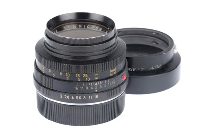 Lot 181 - A Leitz-Wetzlar Summicron-R f/2 50mm Lens