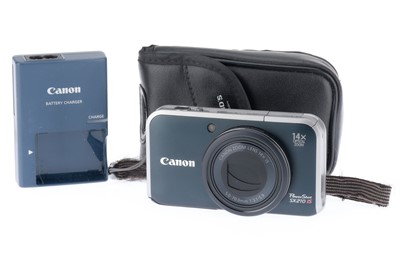 Lot 79 - A Canon Powershot SX210 IS Compact Digicam