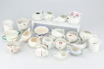 Lot 411 - A Large Collection of Medical Ceramics