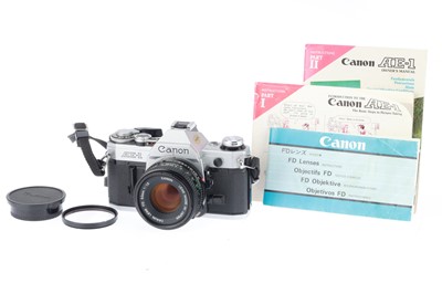 Lot 95 - A Canon AE-1 35mm SLR Camera