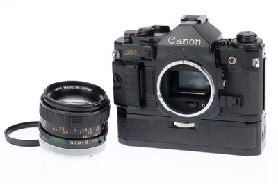 Lot 97 - A Canon A-1 35mm SLR Camera