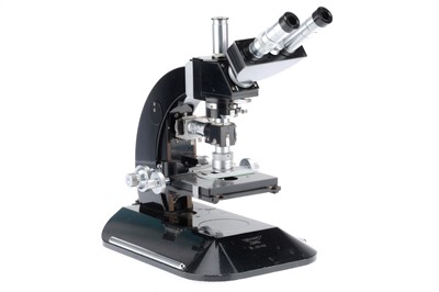 Lot 449 - Large trinocular Reichert Microscope