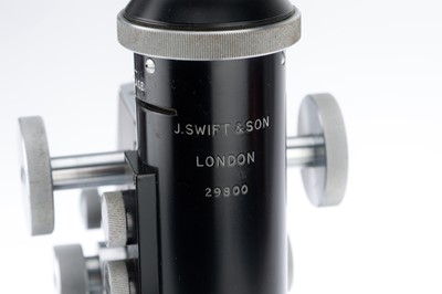 Lot 450 - Large Polarising Microscope By Swift