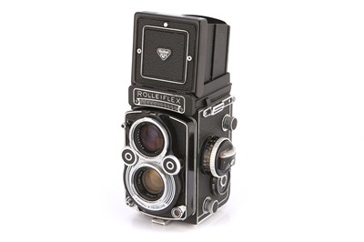 Lot 408 - A Rollei Rolleiflex 3.5F (K4F) TLR Camera