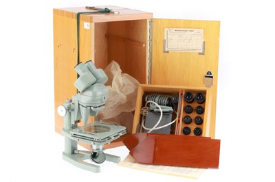 Lot 452 - Dissecting Binocular Microscope By Watson