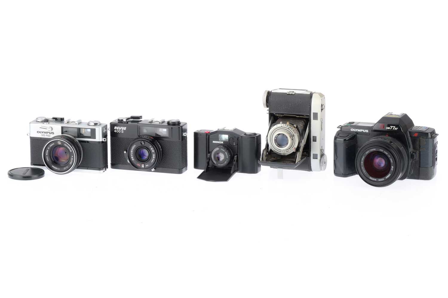 Lot 61 - A Mixed Selection of Cameras,