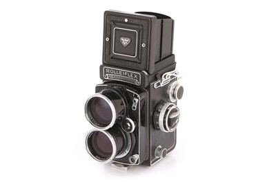 Lot 412 - A Rollei Tele-Rolleiflex TLR Camera