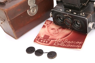 Lot 413 - A Rollei Rolleidoscop Stereo Camera