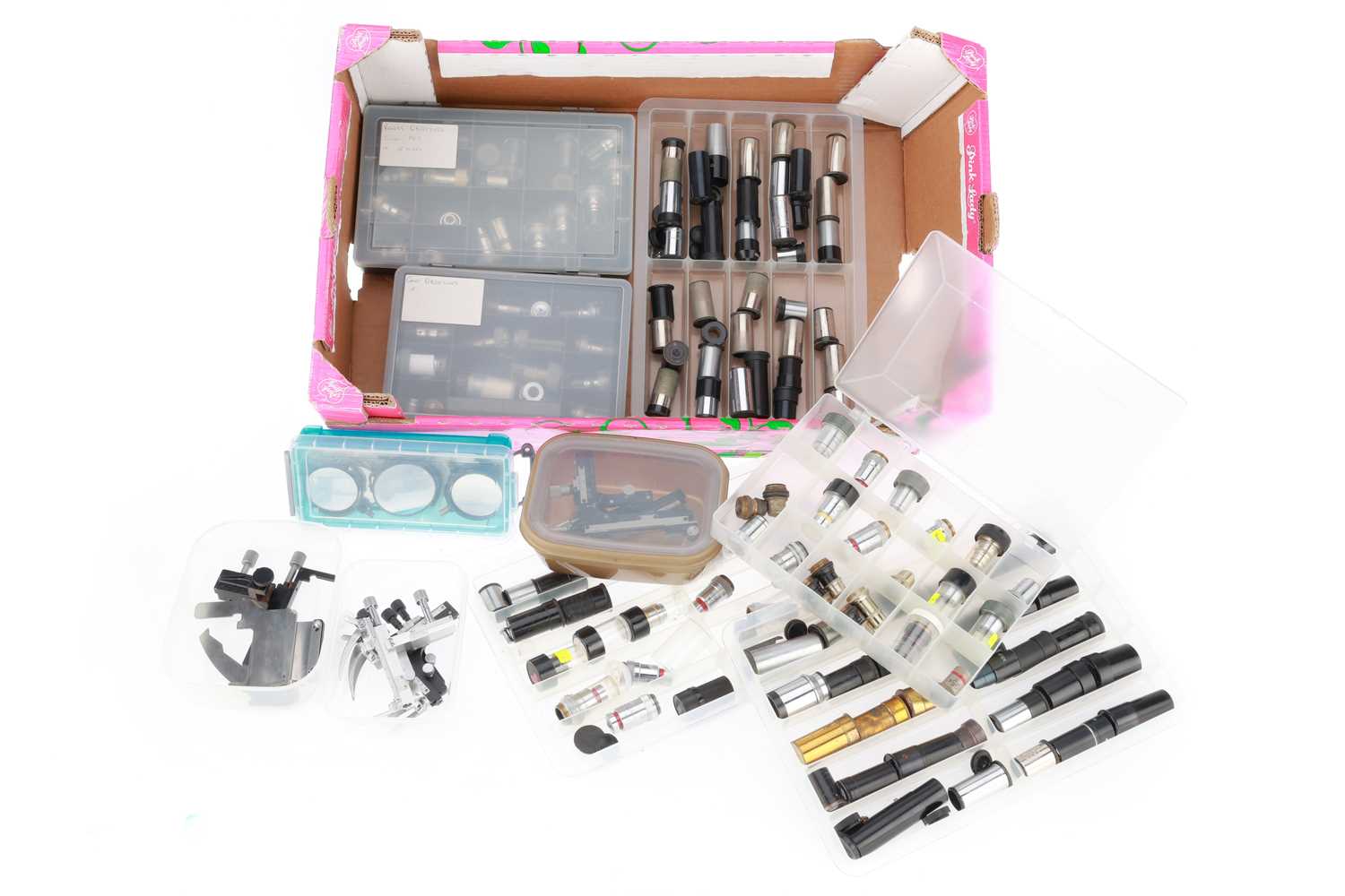 Lot 456 - Large Collection of Microscope Accessories,