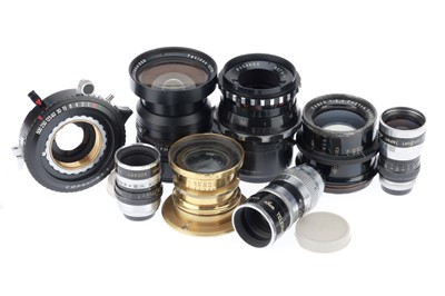 Lot 174 - A Group of Cine and Enlarging Lenses