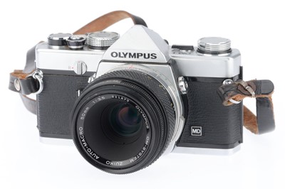 Lot 107 - An Olympus OM1 35mm SLR Camera