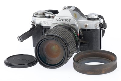 Lot 99 - A Canon AE1 35mm SLR Camera