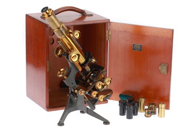 Lot 248 - A Watson "Royal" Compound Microscope