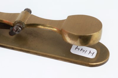 Lot 378 - An unusual lacquered and anodised brass Sovereign Rocker Coin Scale