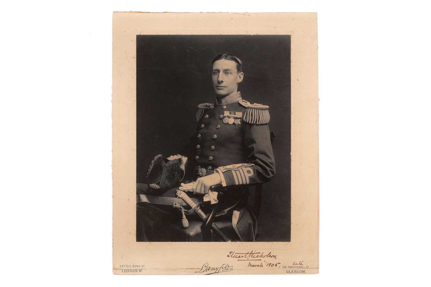 Lot 134 - Admiral Stuart Nicholson, Victorian & WWI