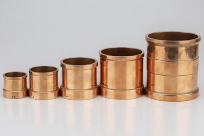 Lot 351 - An Imperial Standard Set of R B Bate Capacity Measures