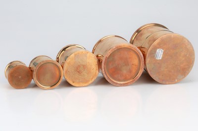Lot 351 - An Imperial Standard Set of R B Bate Capacity Measures