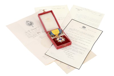 Lot 135 - Admiral Stuart Nicholson, Swedish Order of the Sword