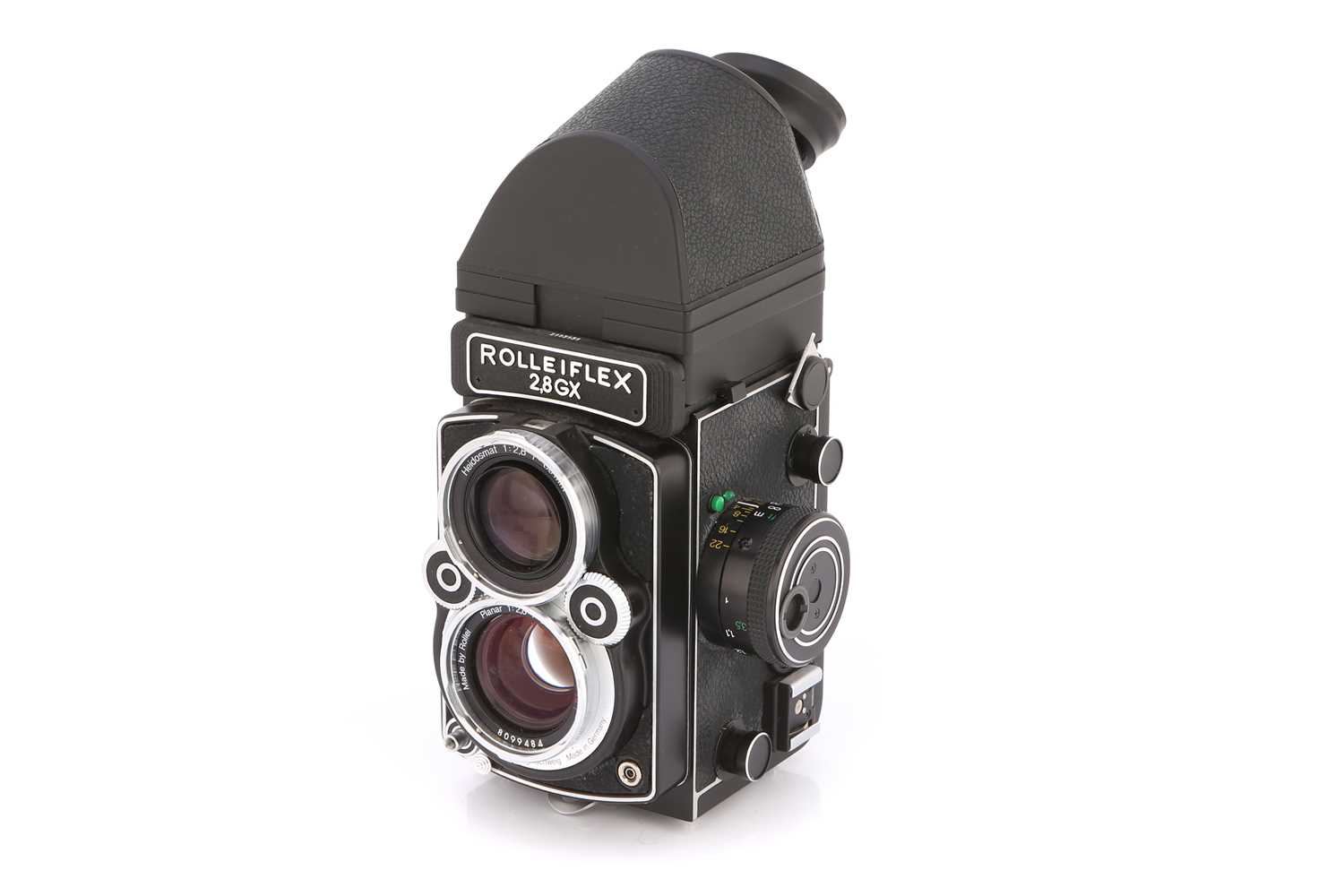 Rolleiflex 2.8 GX Planar - Moyen Format Allemand De 1987 - Avec Sacoche Et Pare-soleil