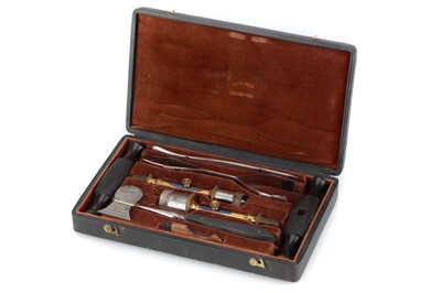 Lot 183 - A Fine Scottish Trephine Neurosurgery Set