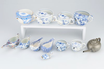 Lot 204 - Large Collection of 10 Ceramic and other Invalid Feeders