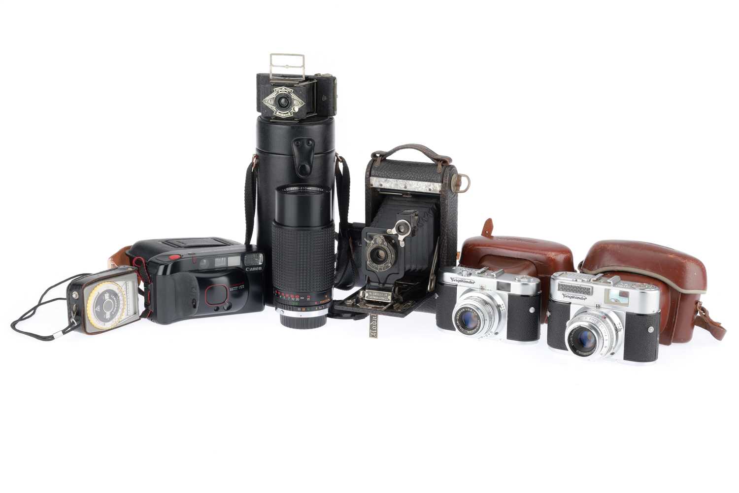 Lot 279 - A Mixed Selection of Cameras,