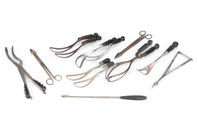 Lot 681 - Collection of 19th Century Obstetric Surgical Instruments