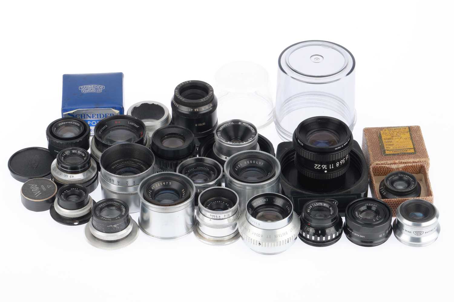 Lot 622 - A Quantity of Enlarging Lenses