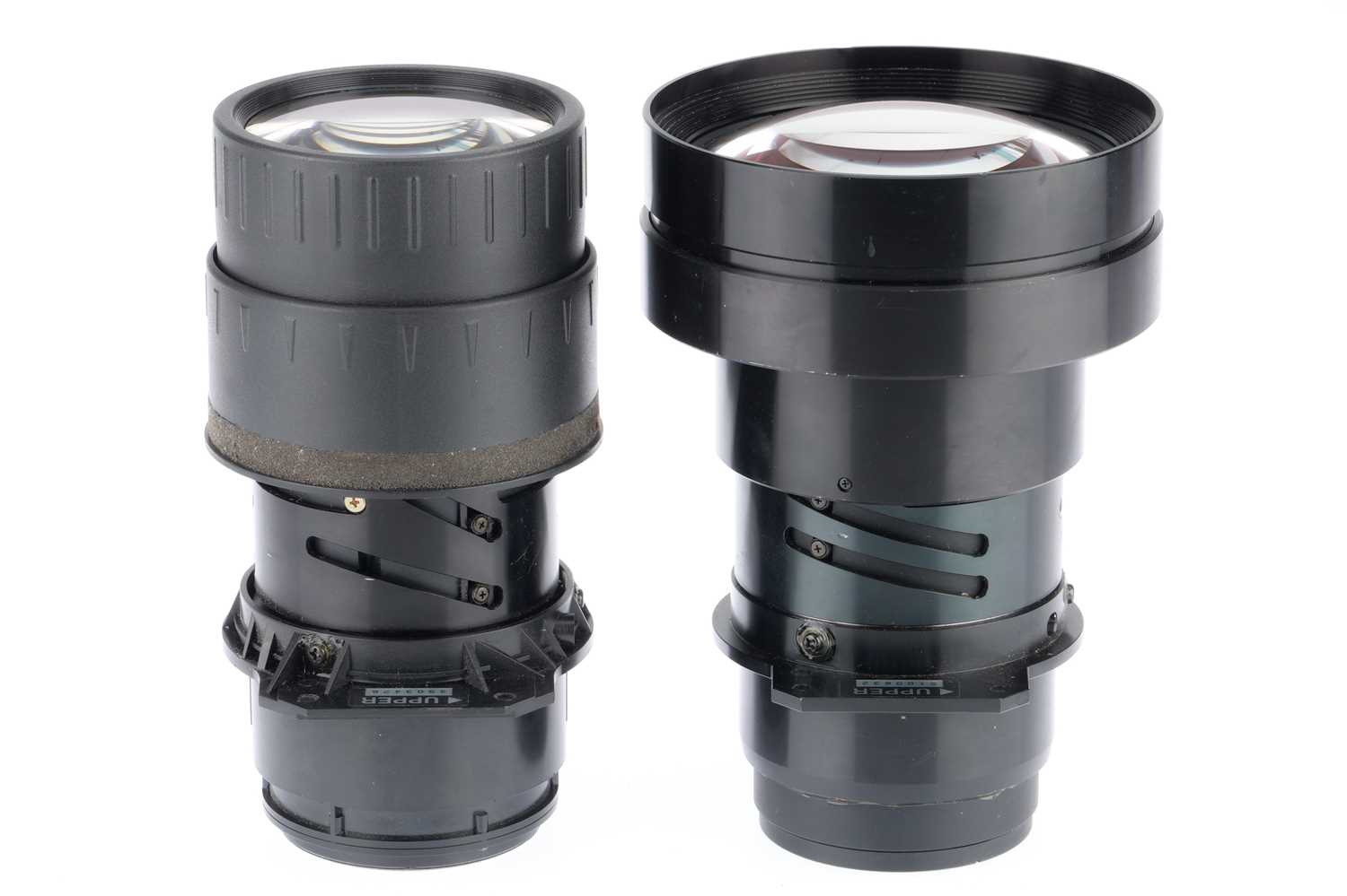 Lot 386 - A Pair of Projector Lenses,