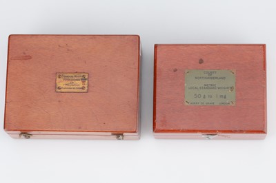 Lot 319 - Gram Standard Weight Sets