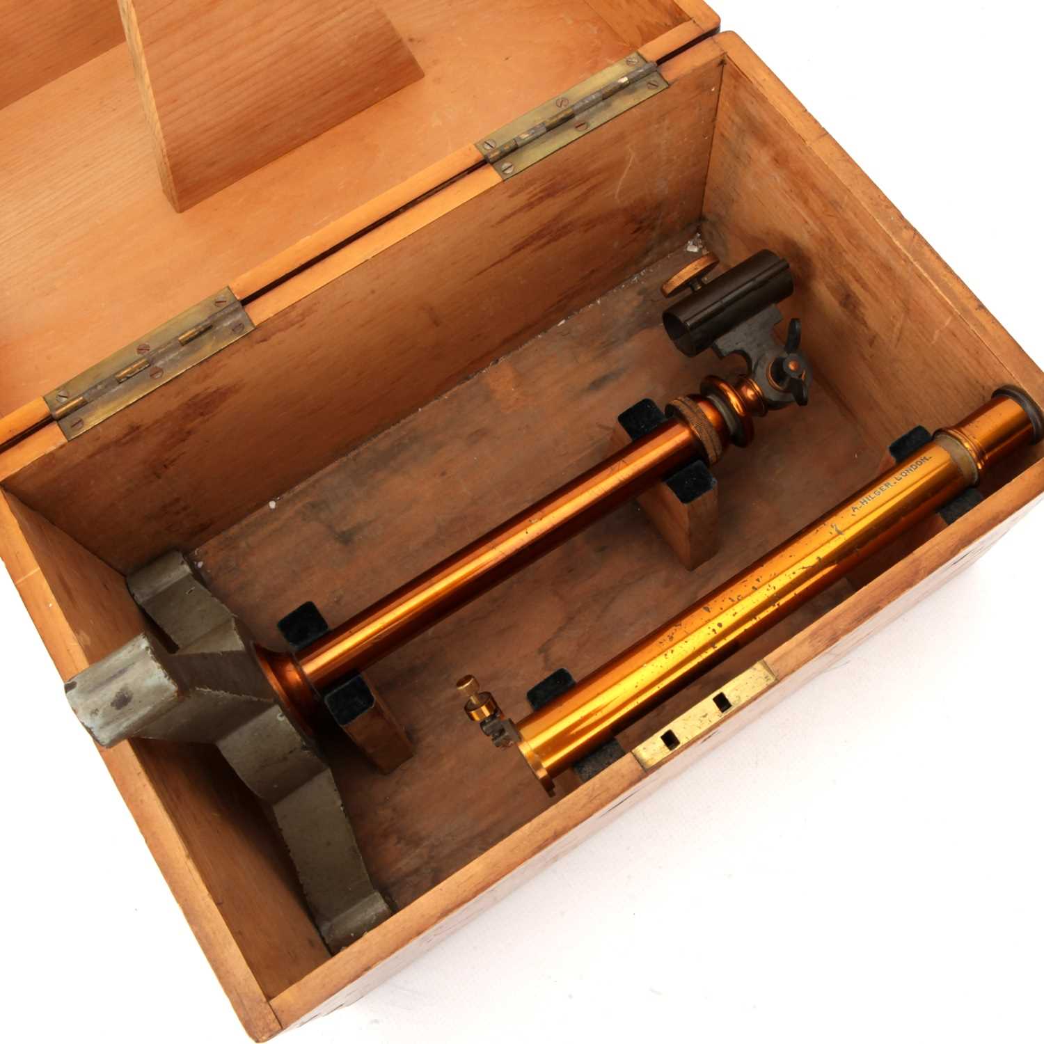 Lot 129 A Hilger Direct Vision Spectroscope,