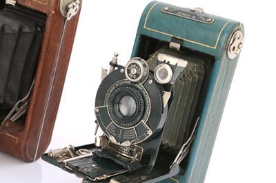 Lot 442 - Two Kodak Vest Pocket Kodak Series III Vanity Cameras
